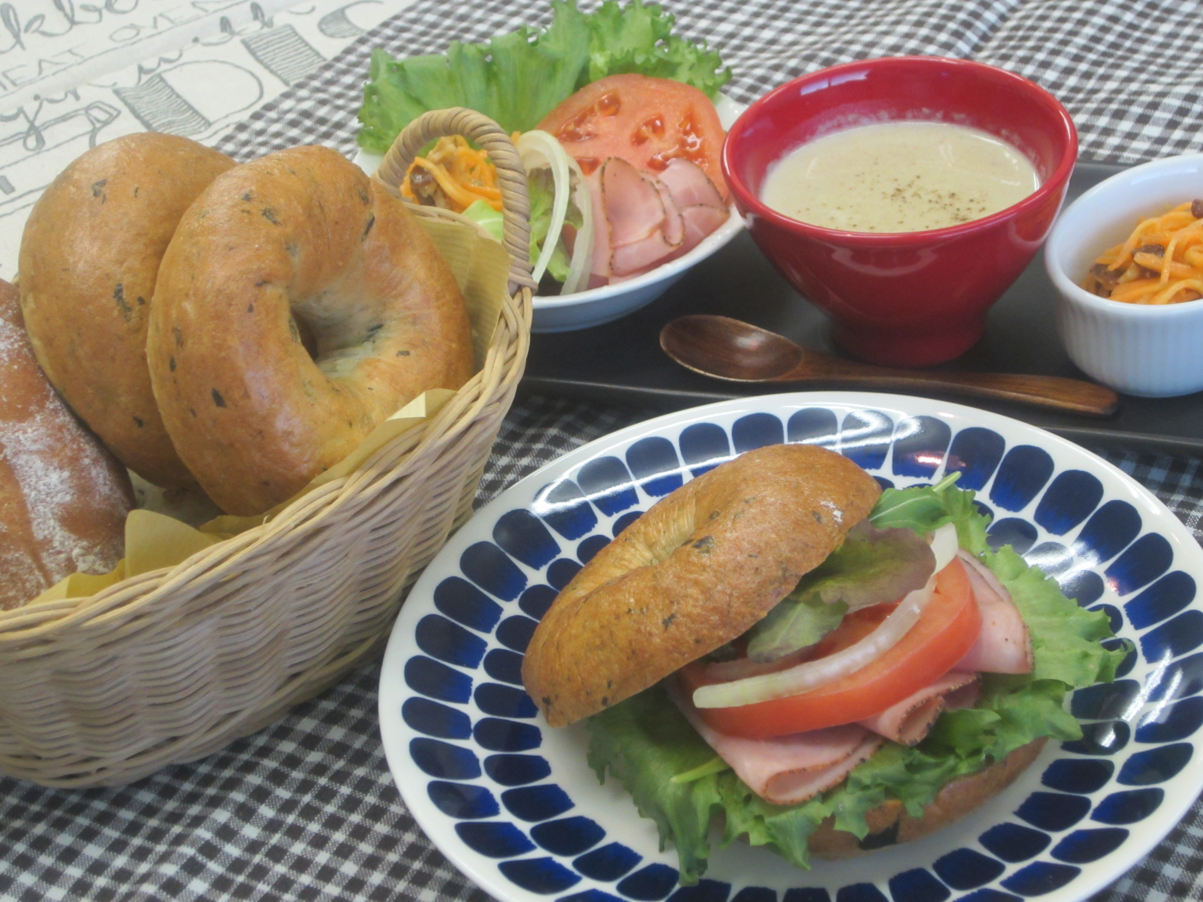 ベーグル de パン・ランチ