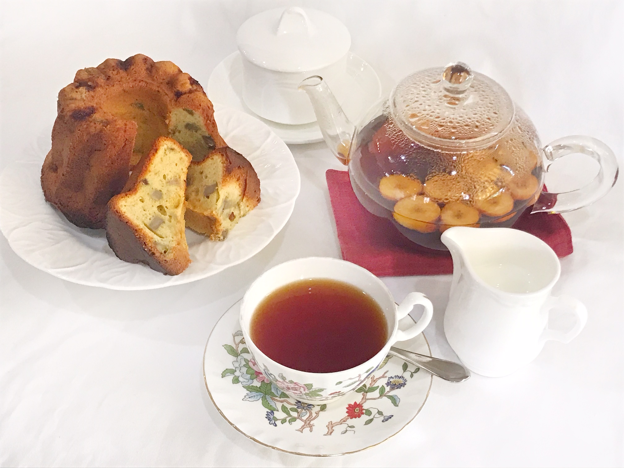 プロに習う ★ 紅茶の淹れ方と 秋のケーキ作り ★