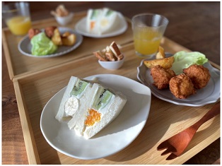 親子Cooking フルーツサンドと手作りチキンナゲット　7/19(土)