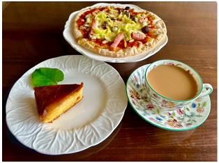冬のご褒美ティータイム～りんごタタンケーキとクリスピーピザの香り～　2/4(水)